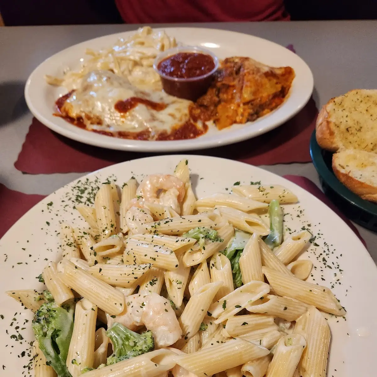 Shrimp Broccoli Ziti