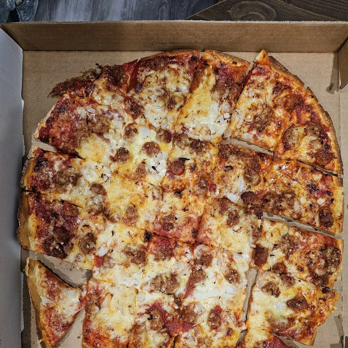Thin Crust Cheese Pizza