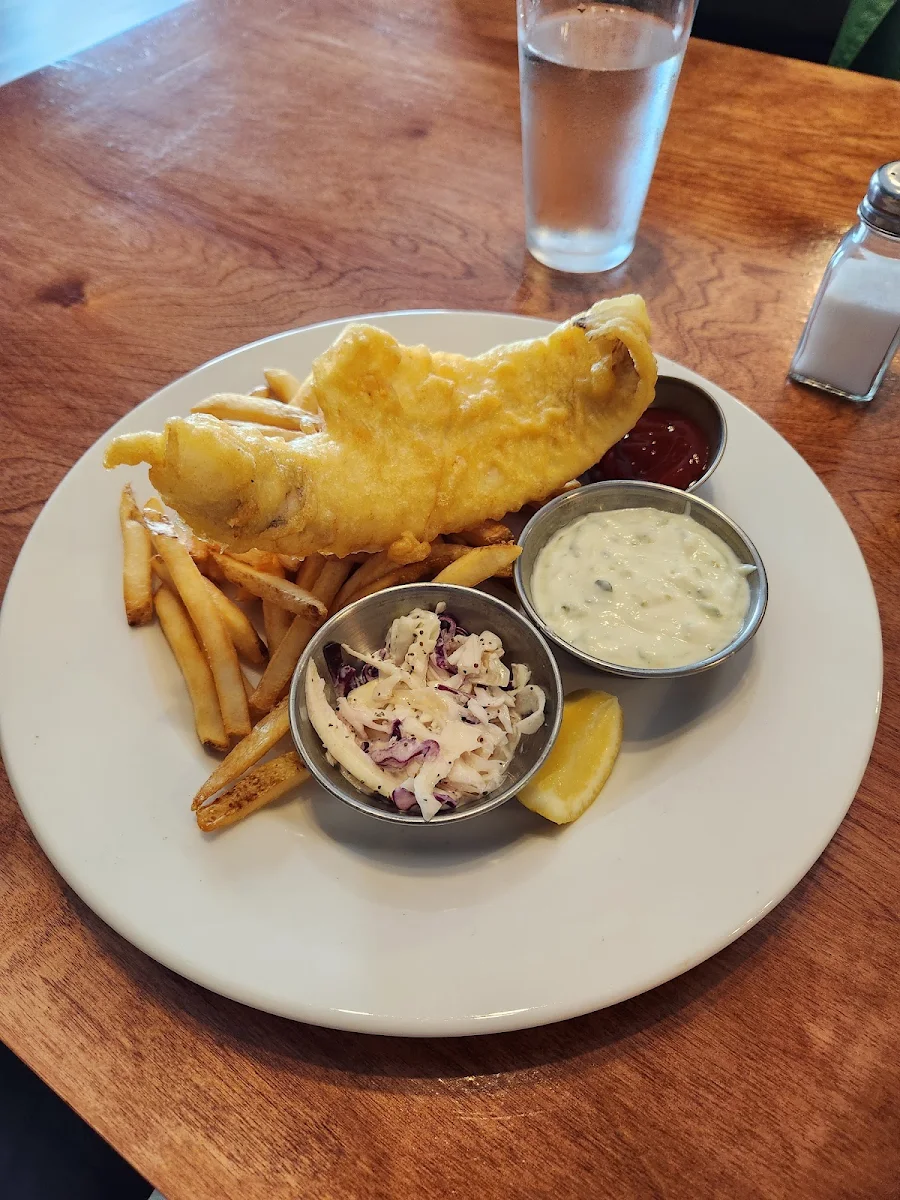 Fish and Chips, Jolly Rogers Grill