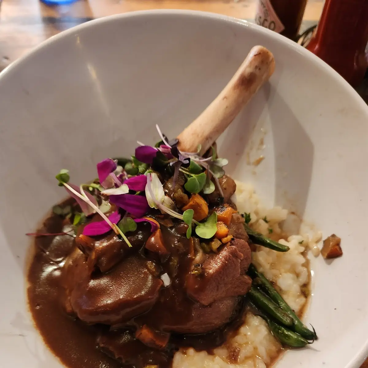 Zinfandel Braise Lamb Shank