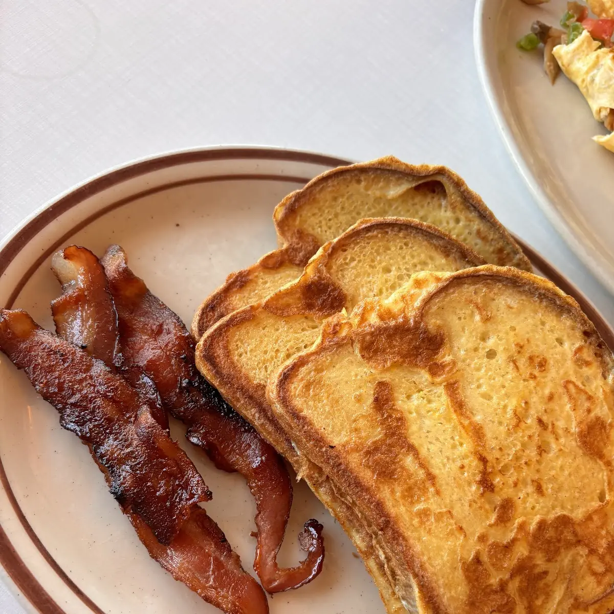 French Toast with Bacon