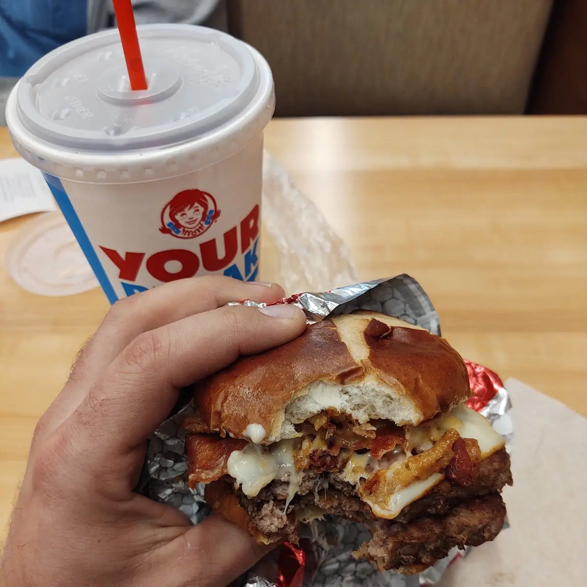 Pretzel Pub Burger
