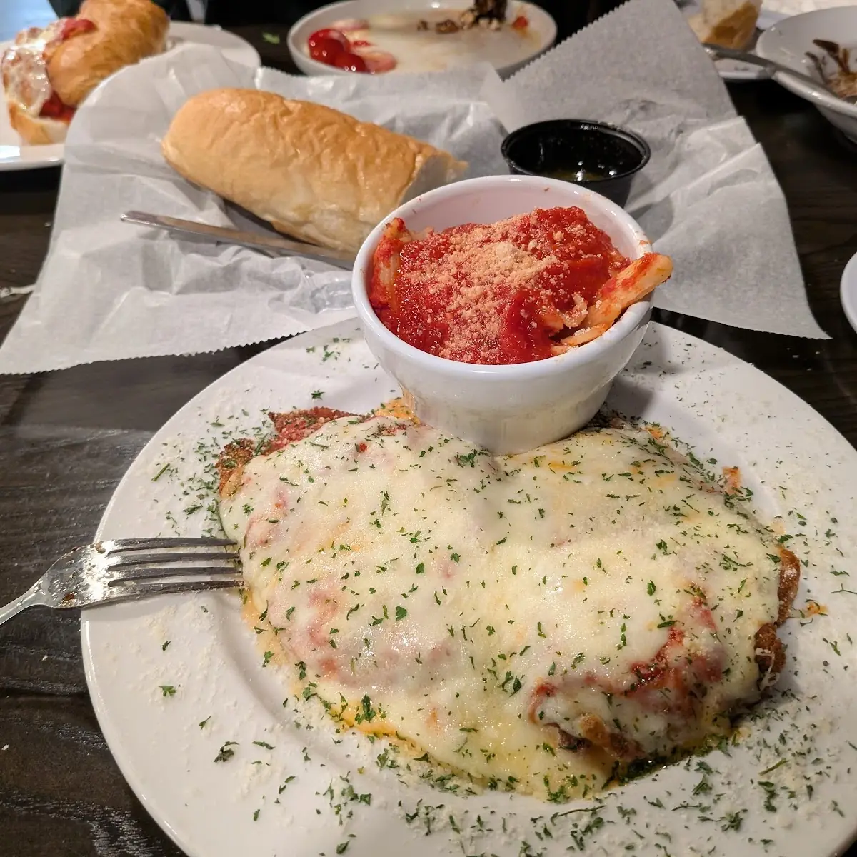 Chicken or Eggplant Parm