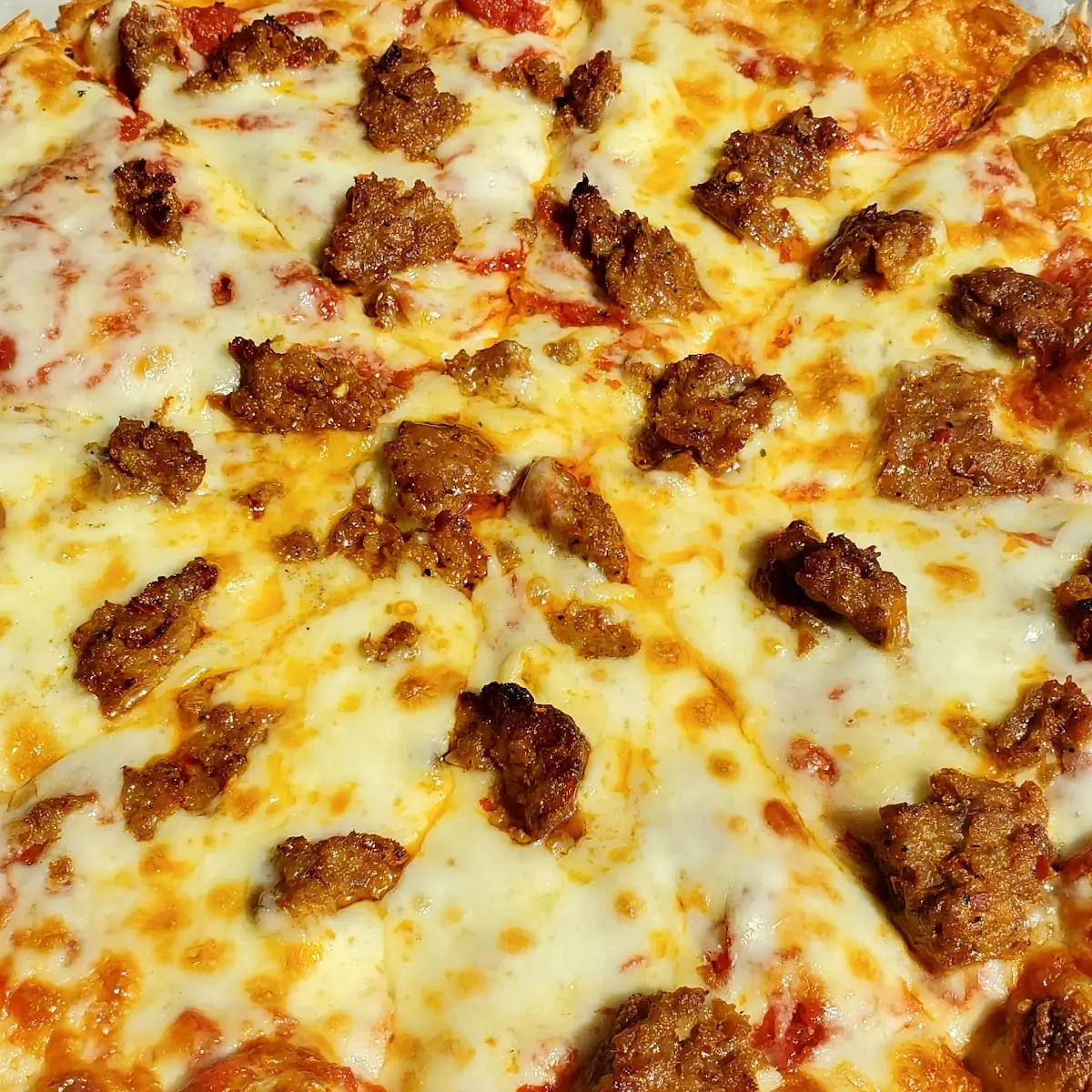 Hot Sausage Cheese Pizza