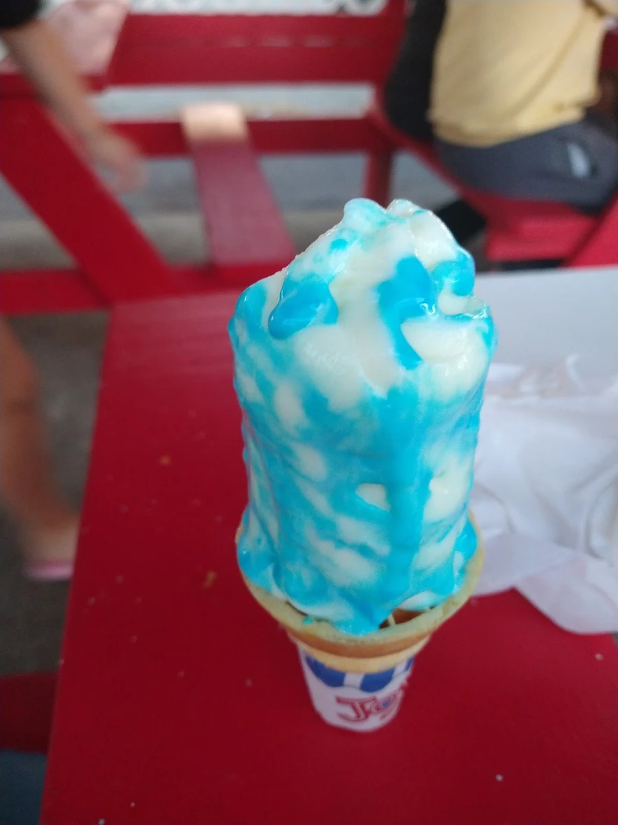 Blue Raspberry Cone