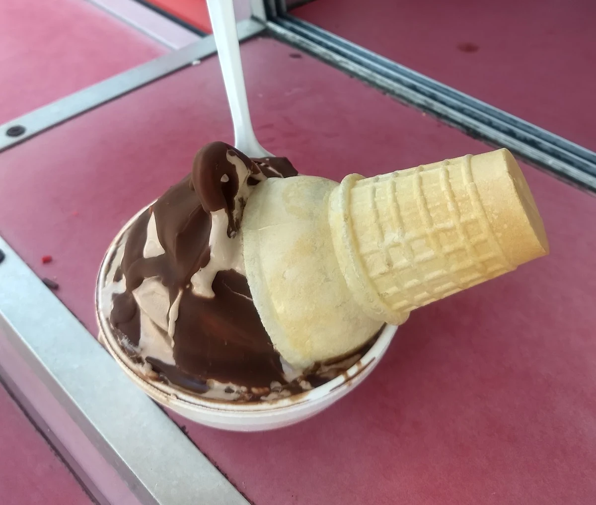 Chocolate Soft Serve