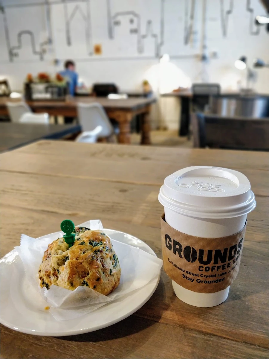 Spinach Feta Scone
