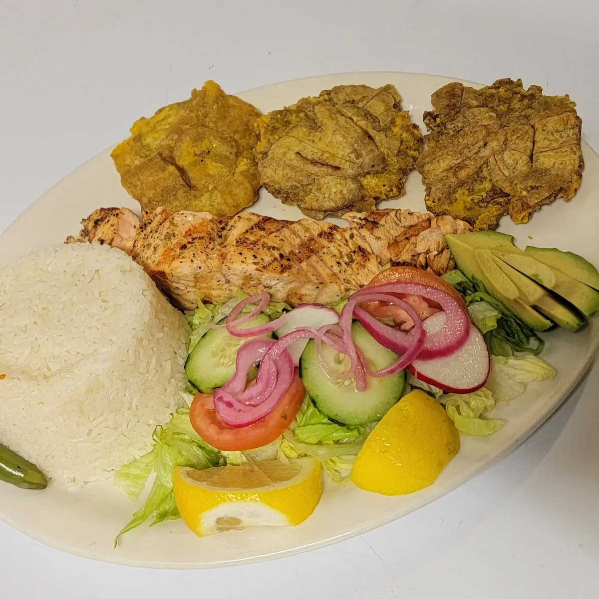 Broiled Salmon