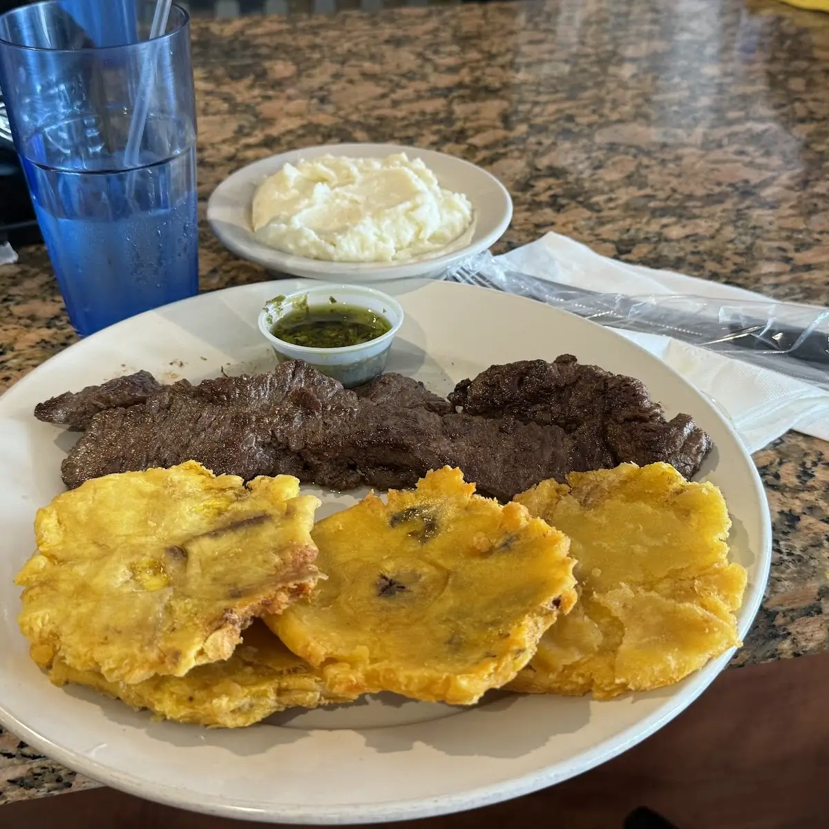 Tostones Green Plantains