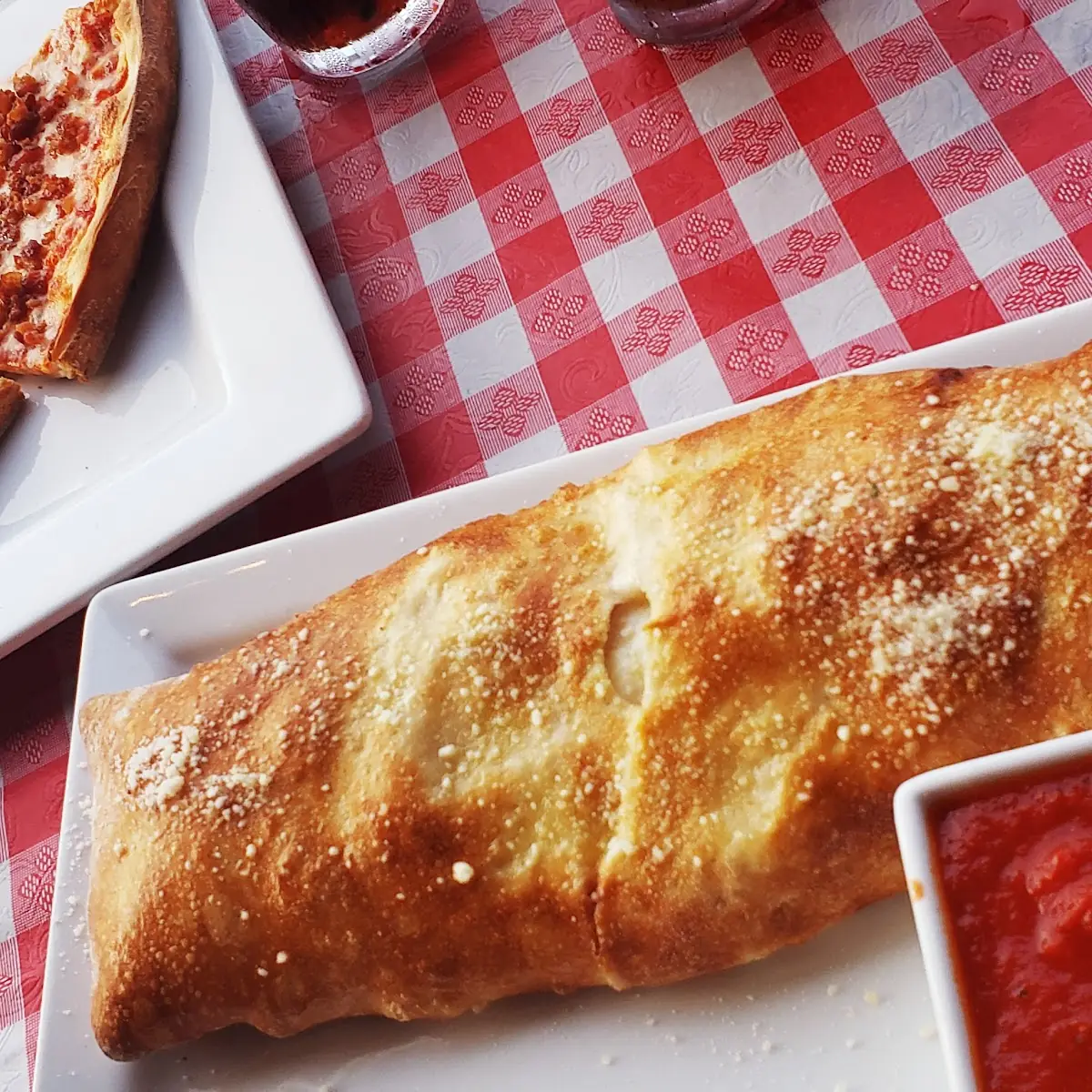 Cheese Calzone Or Cheese Stromboli