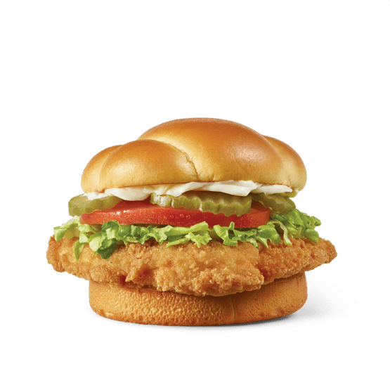 Spicy Chicken Club Combo, Wendy's
