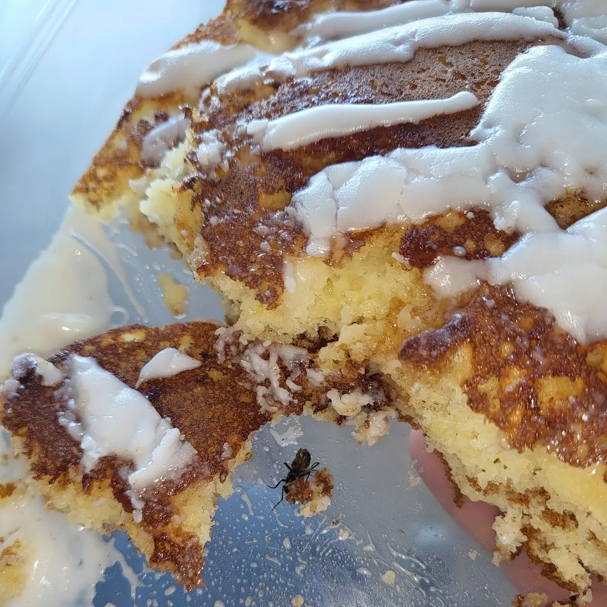 Cinnamon Roll Pancake Slam