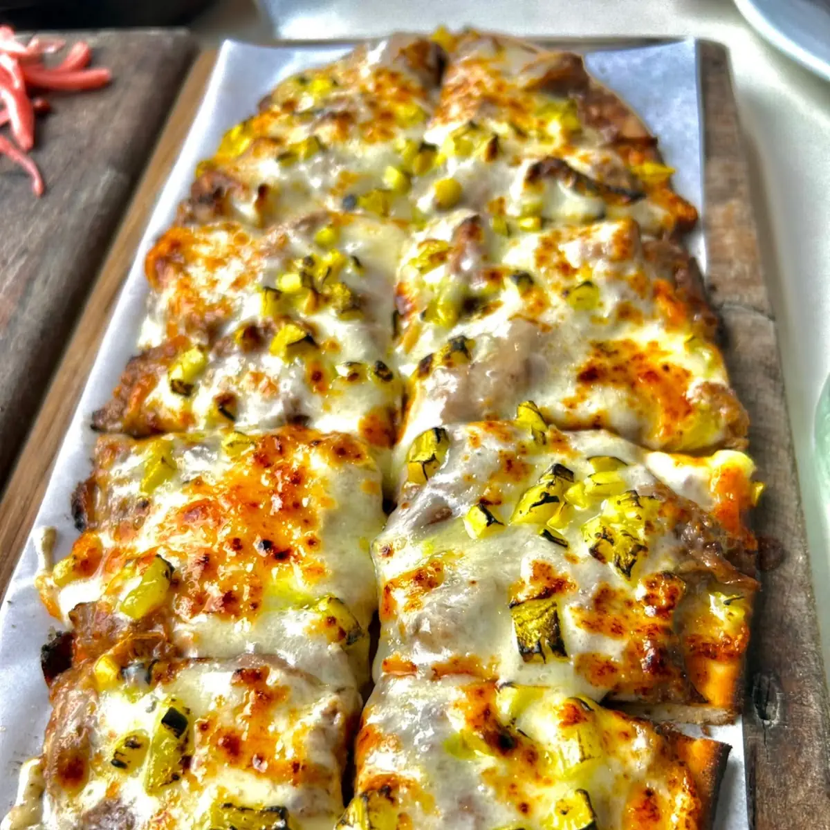 BBQ Steak Flatbread