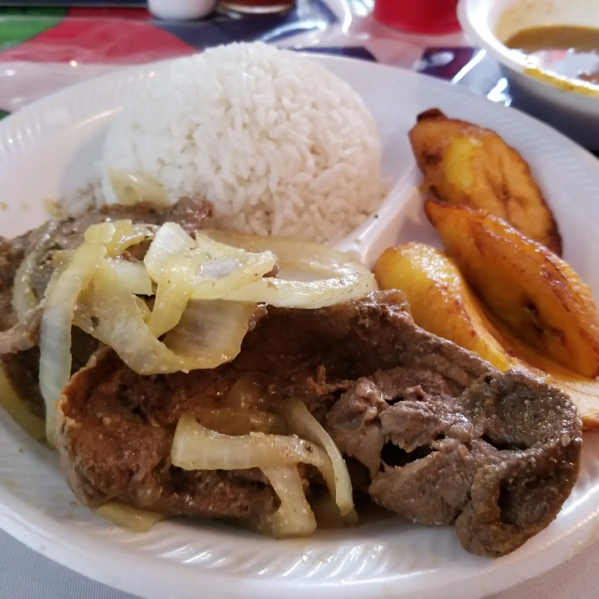 Fried Pork with Fried Yucca