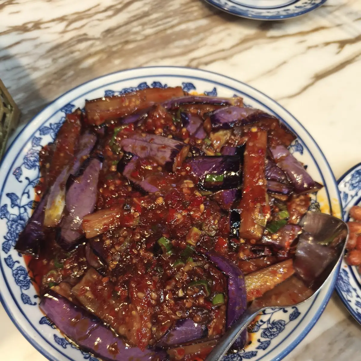 Eggplant with Garlic Sauce