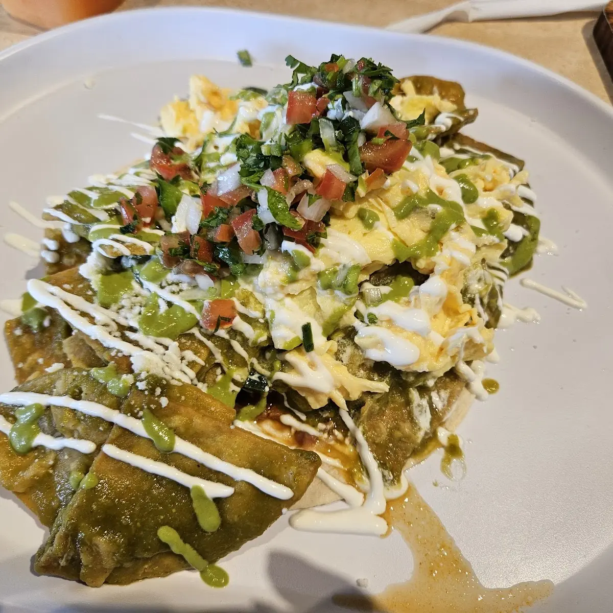 Chilaquiles Customer Favorite