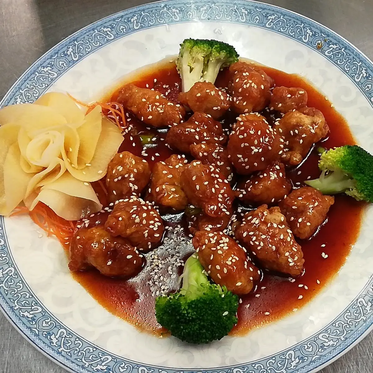 Shrimp &Scallops in Hot Garlic Sauce