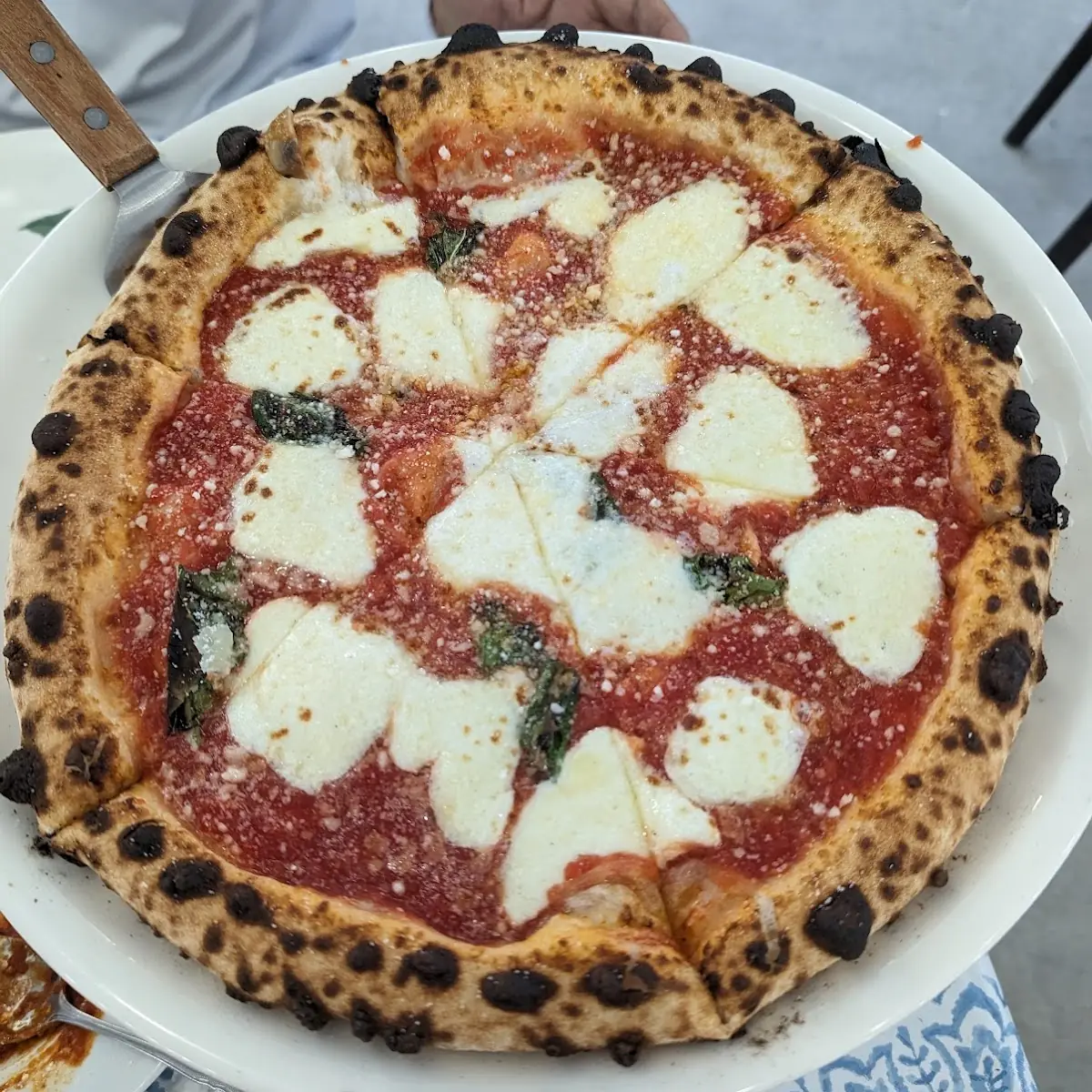 Crumbled Sausage Pizza Margherita