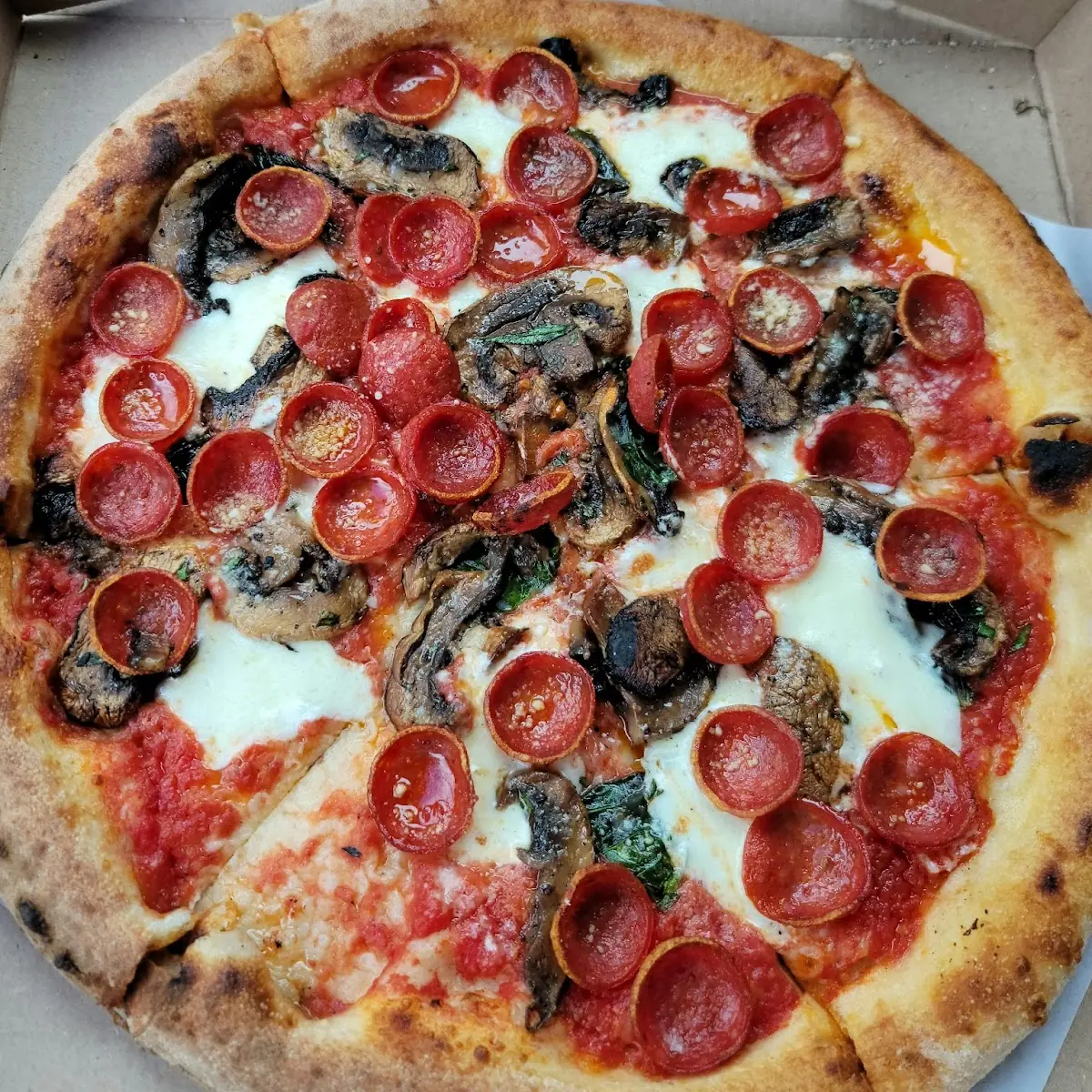 Margherita Pizza with Pepperoni