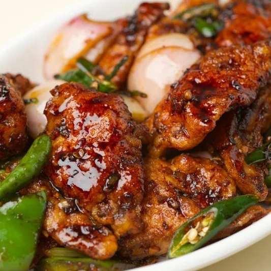 Chili Chicken, Guru india restaurant