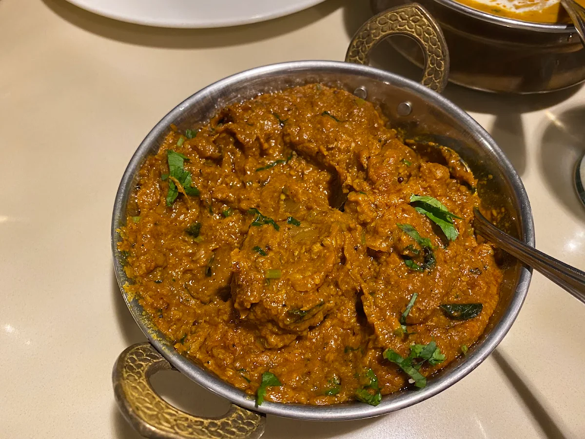Lamb Chetinad, Guru india restaurant