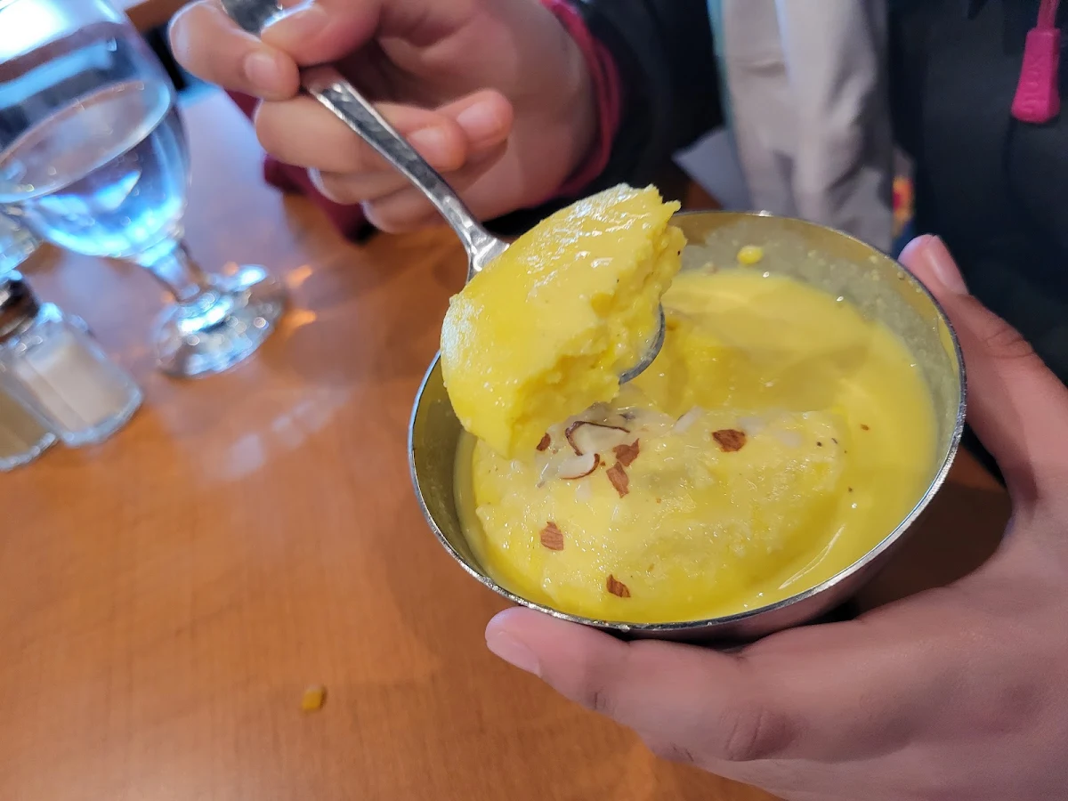 Rasmalai, Guru india restaurant