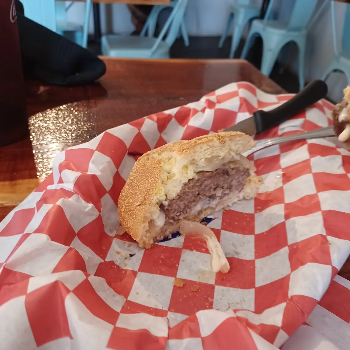 Half a Patty Melt
