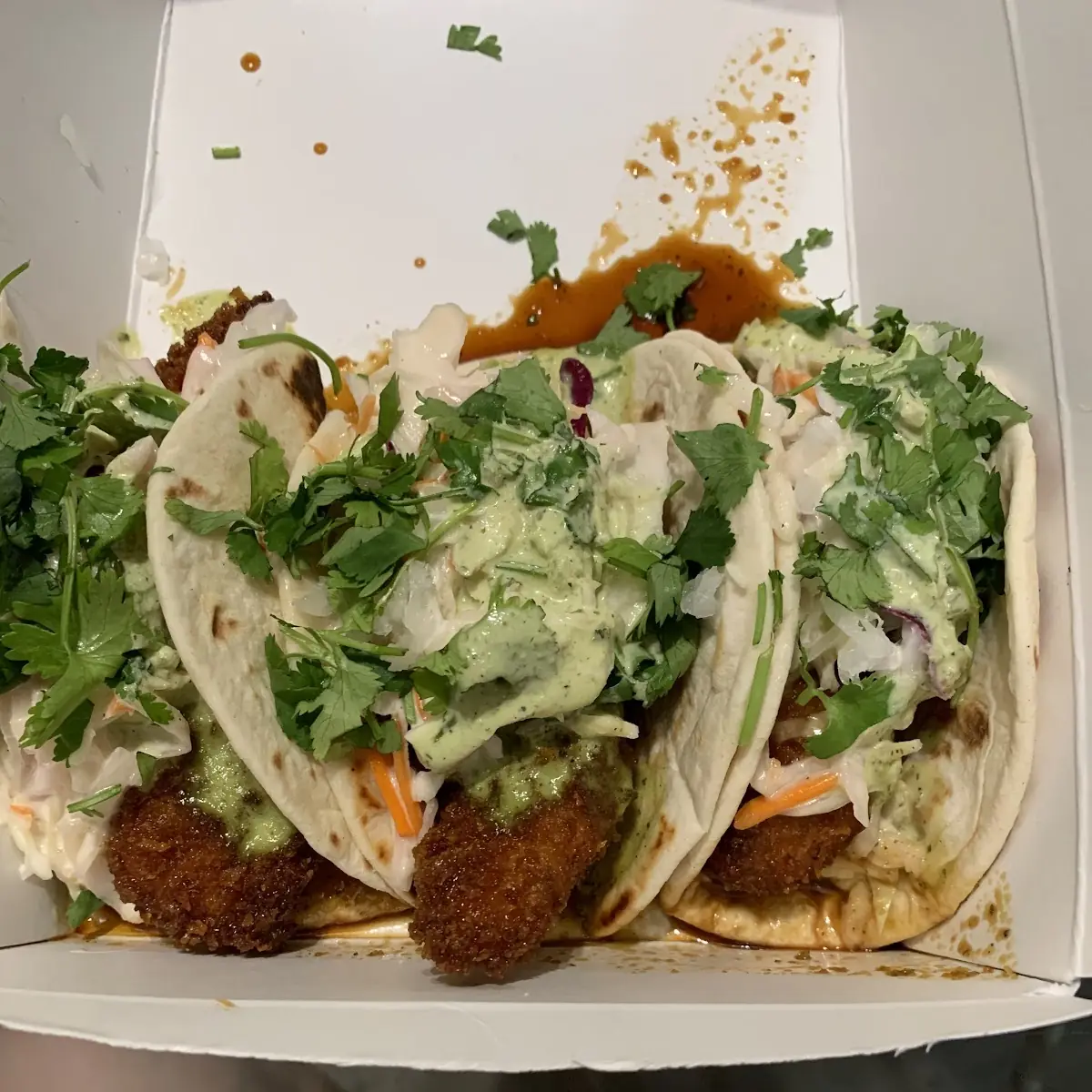 Chicken Tacos with Everything