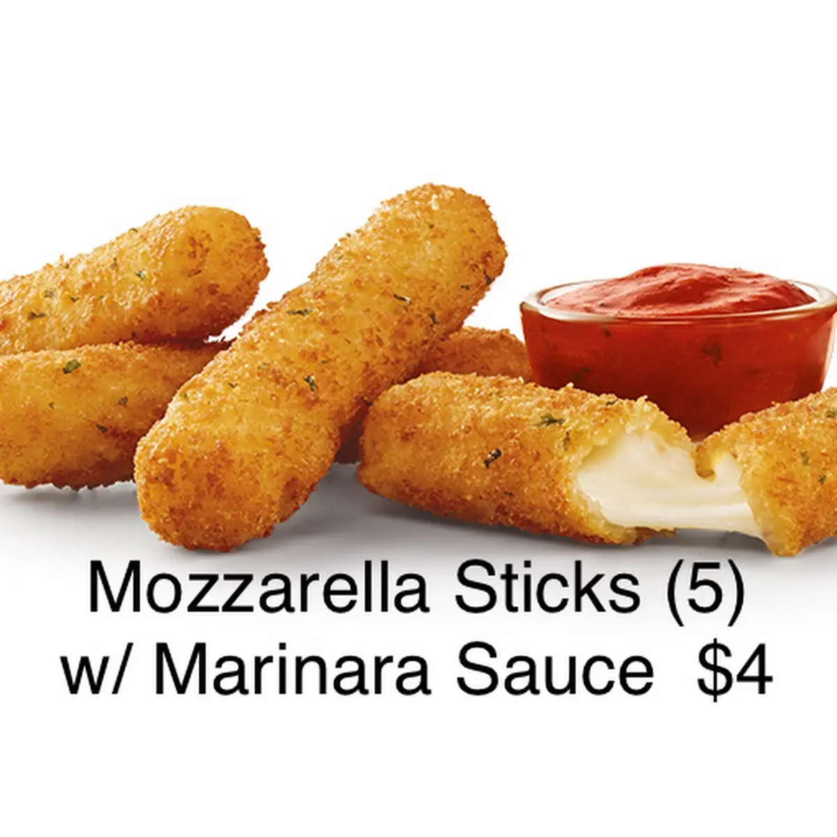 Mozzarella Sticks with Sauce