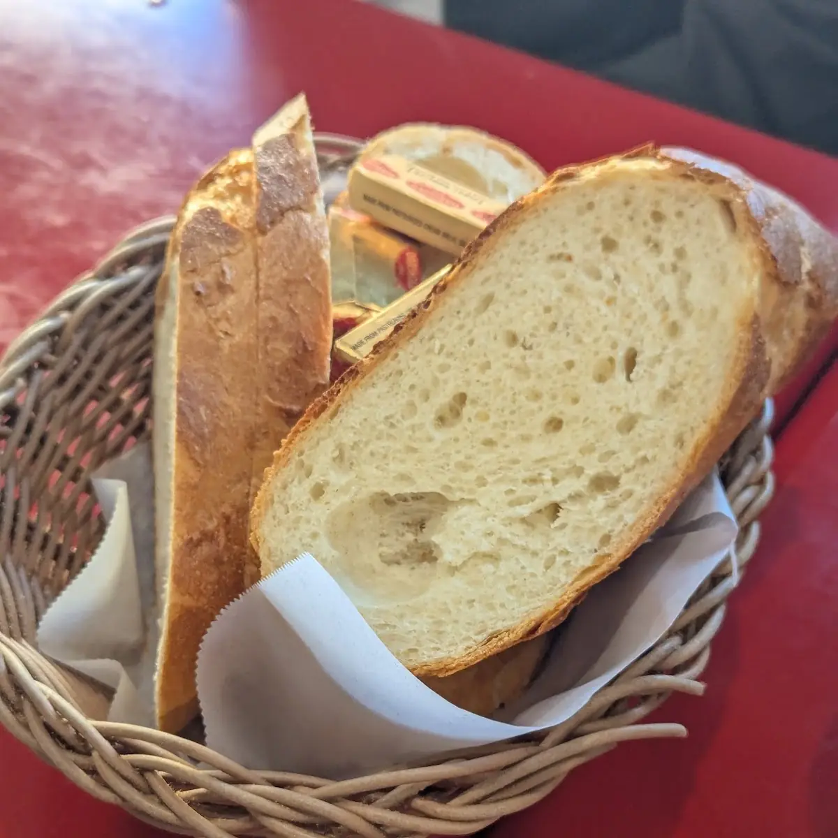 Complimentary Bread with Butter