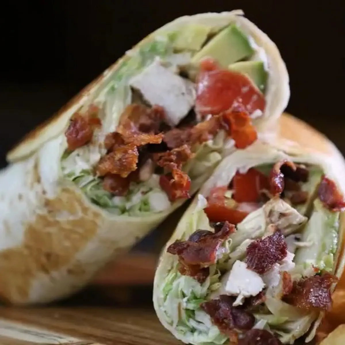 Chicken Avocado Bacon Wrap