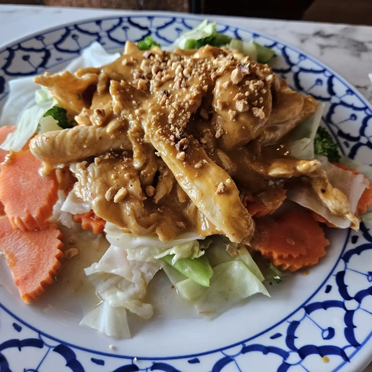Gai Kua Chicken Noodles