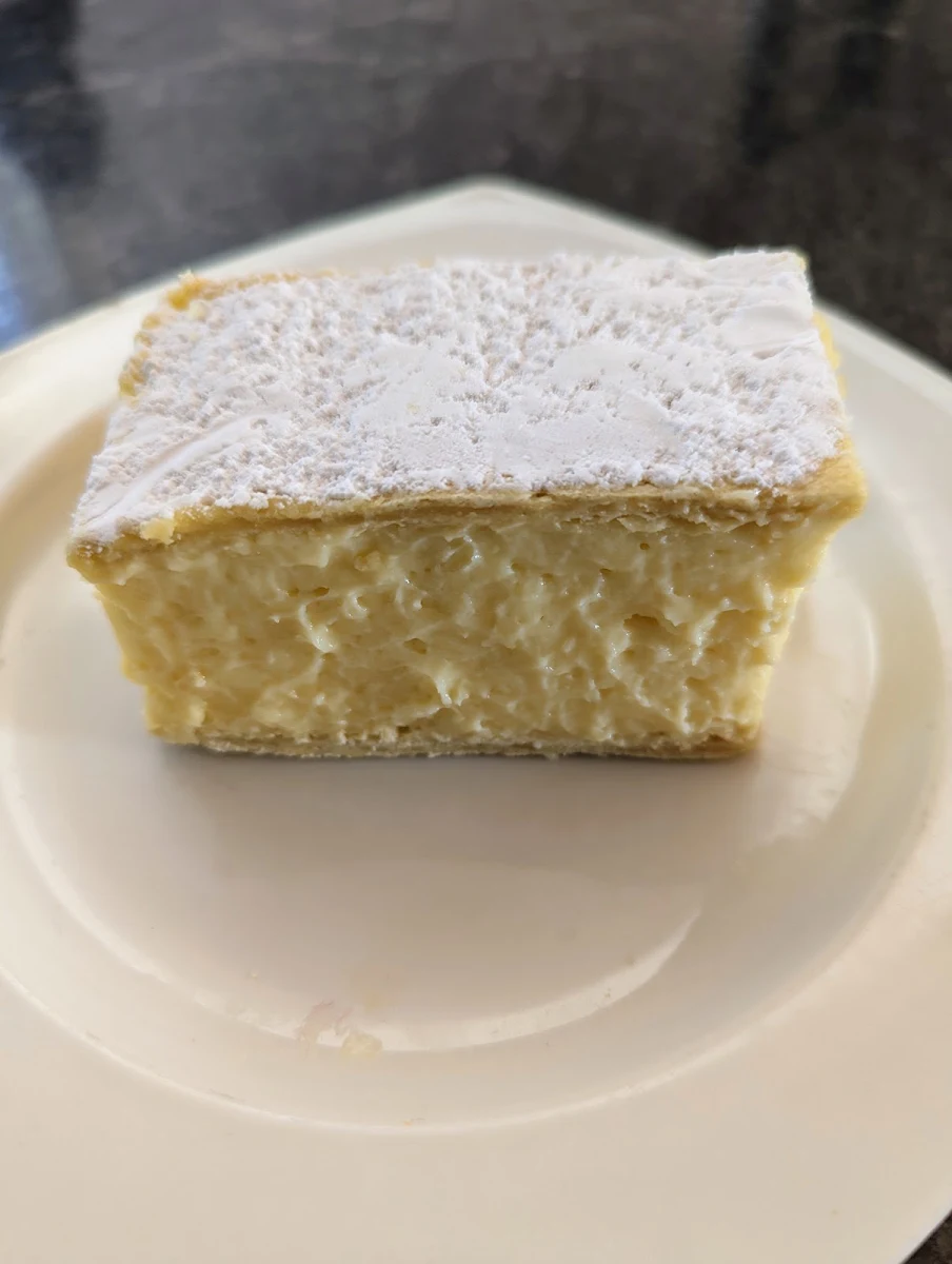 Vanilla Slice, Churchill Hot Bread
