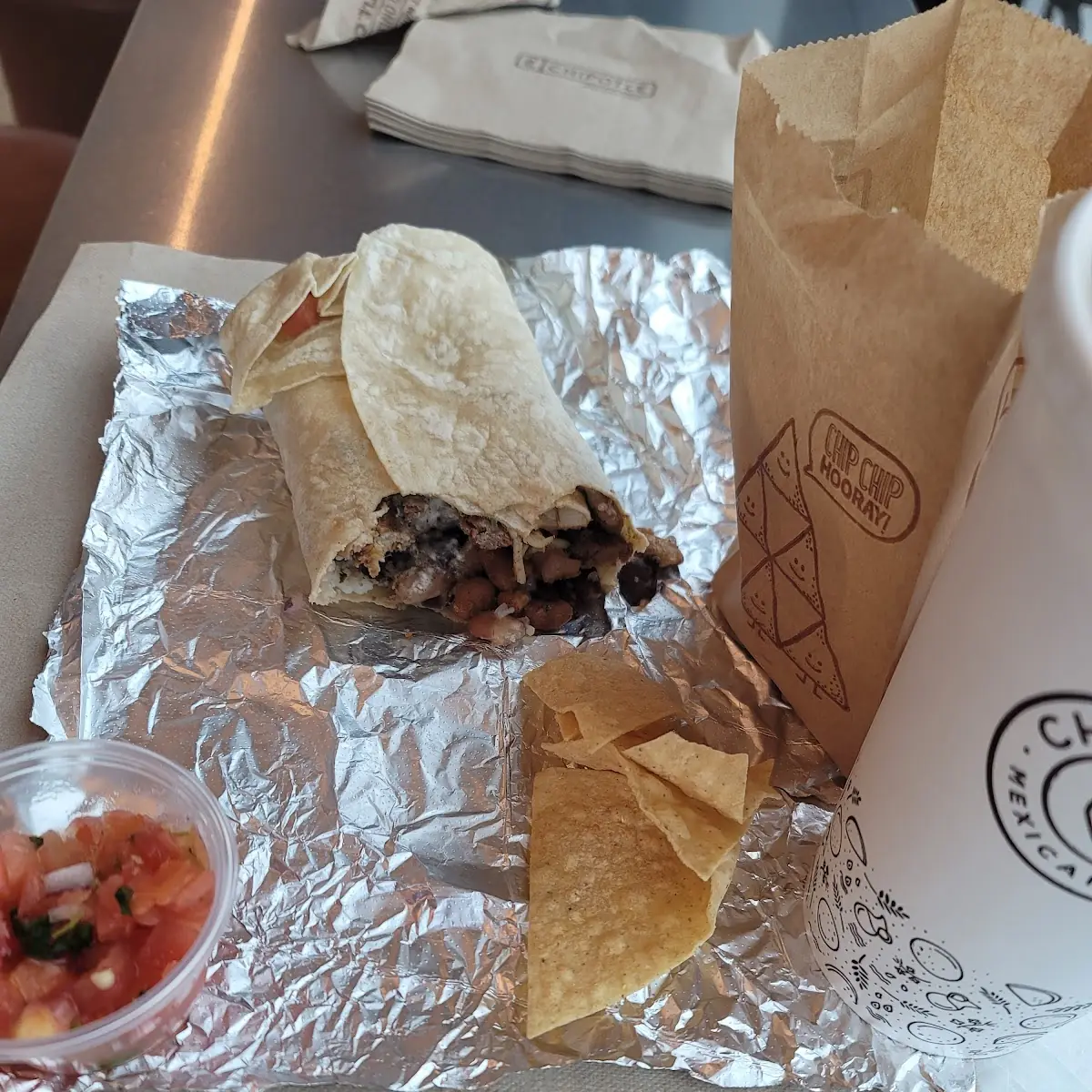 Chipotle Honey Chicken Burrito