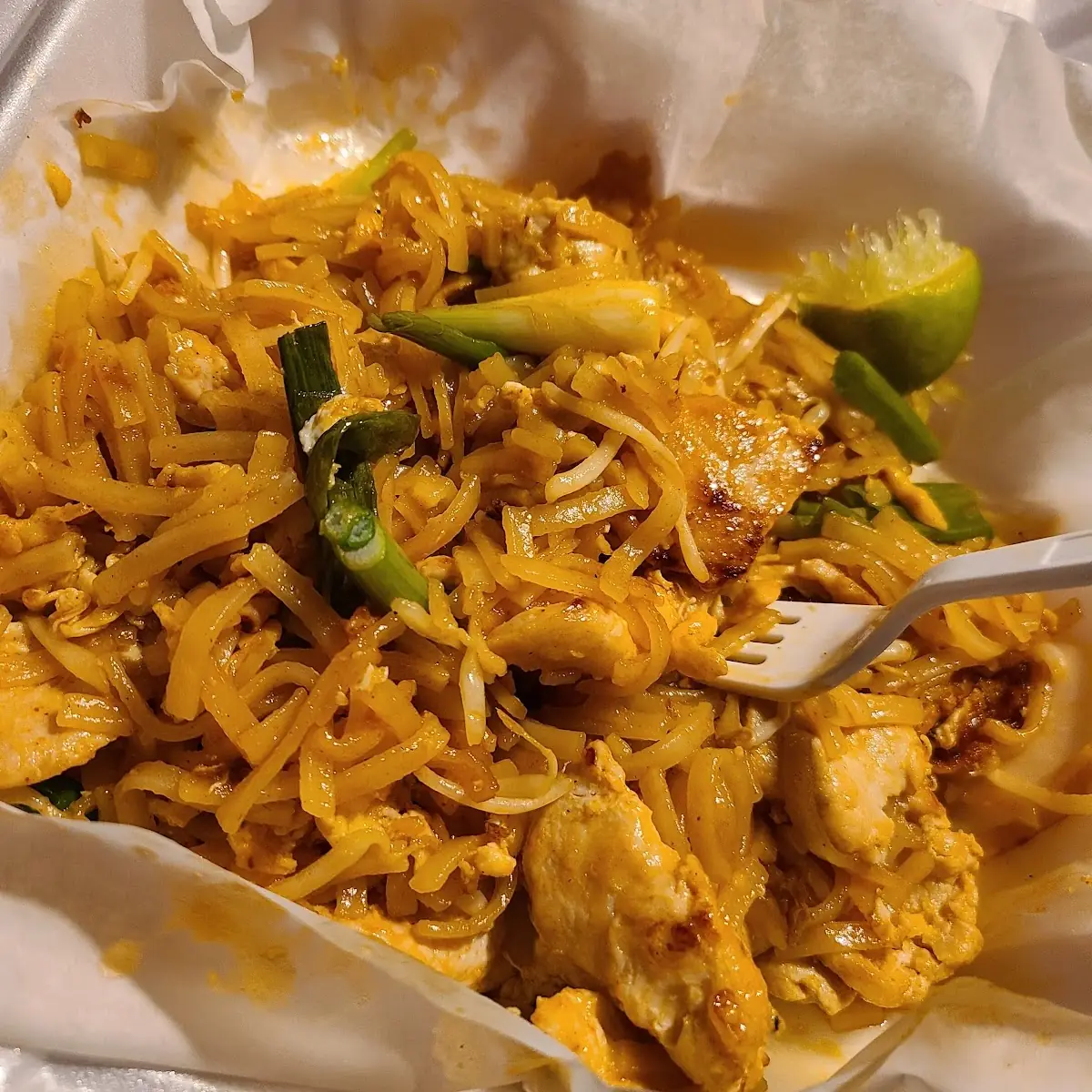 Pad Kee Mou (Drunken Noodle)