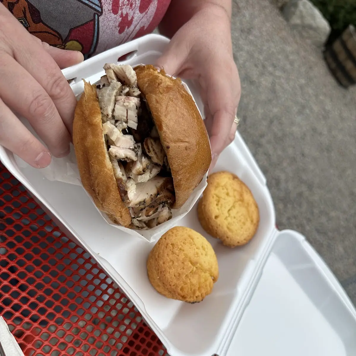 Smoked Chicken Burger