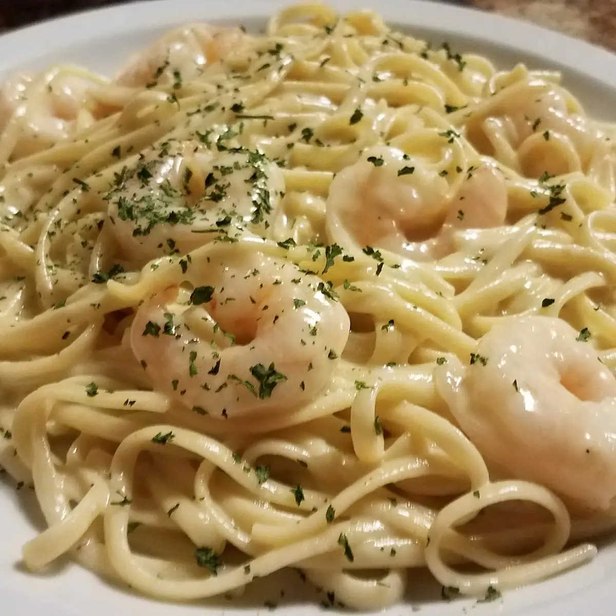 Shrimp Alfredo