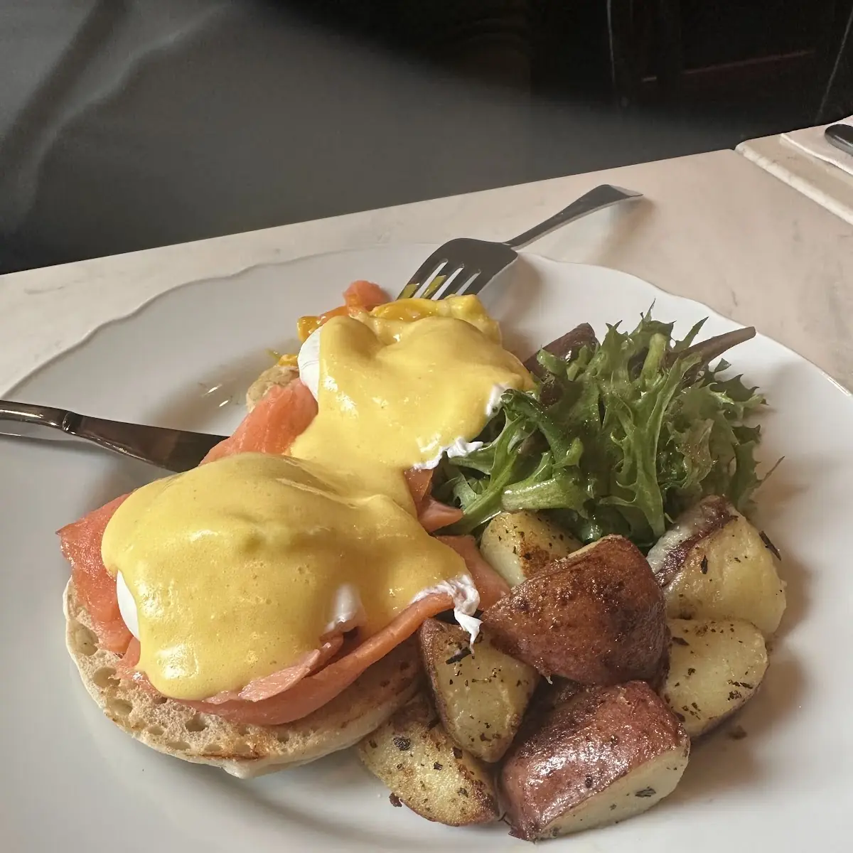 Eggs Benedict Weekends Only