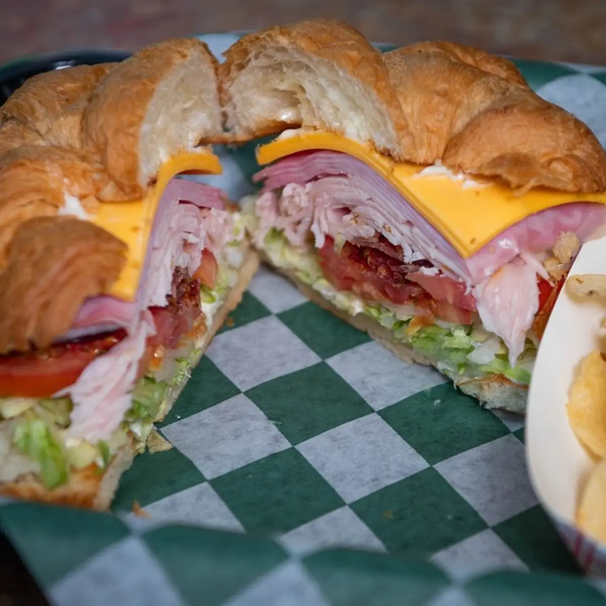Club on a Croissant