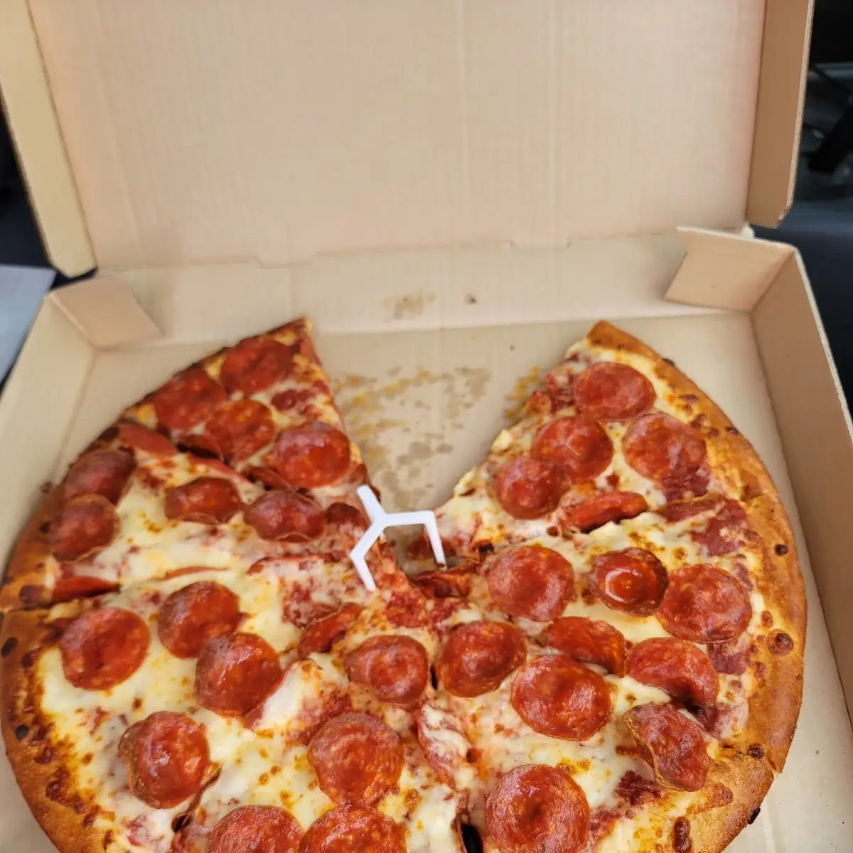 Pan Pepperoni Pizza