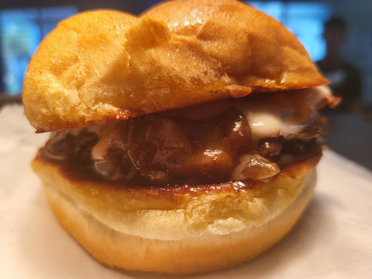 Mushroom Swiss Burger