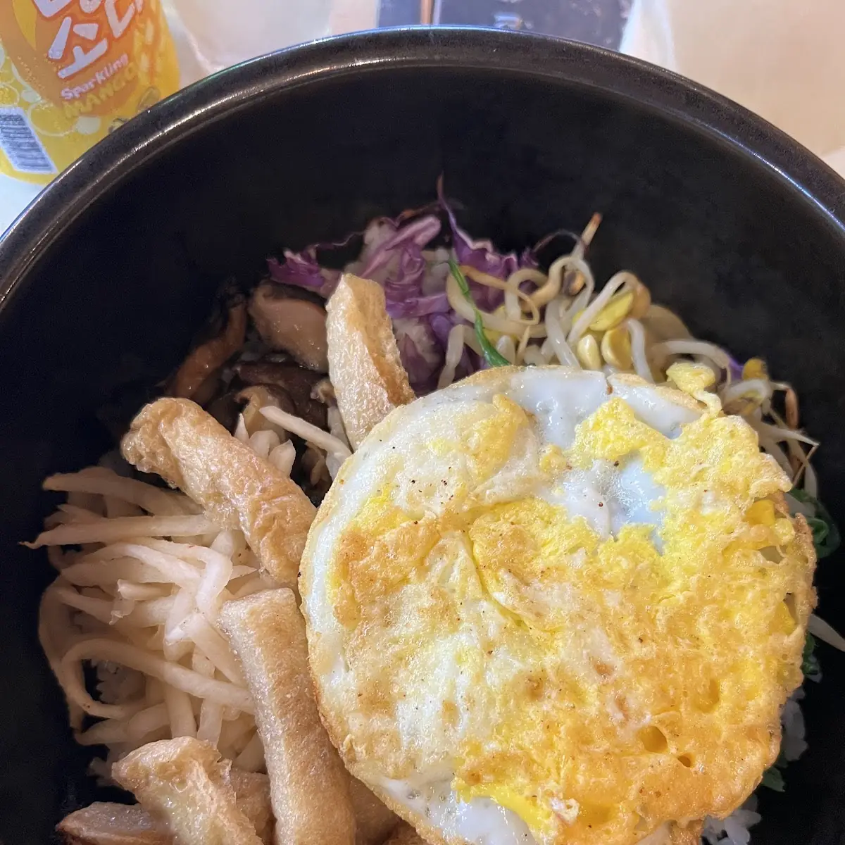 Fried Tofu Bibimbap