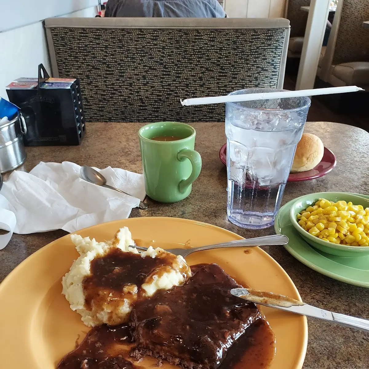 Hamburger Steak Dinner