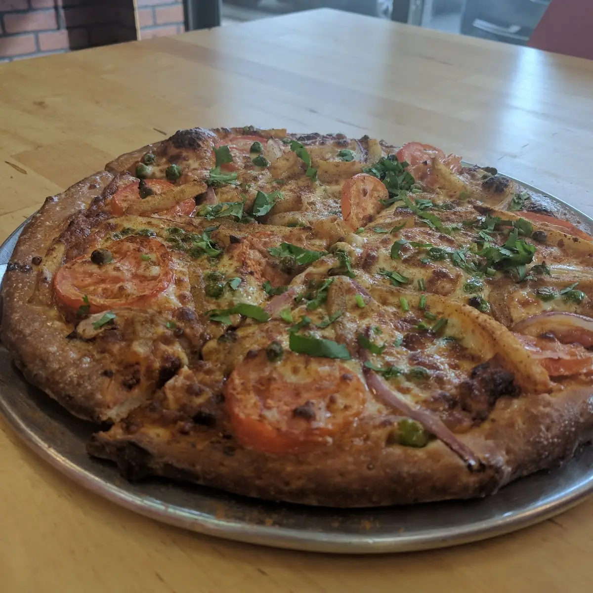 Pav Bhaji Pizza