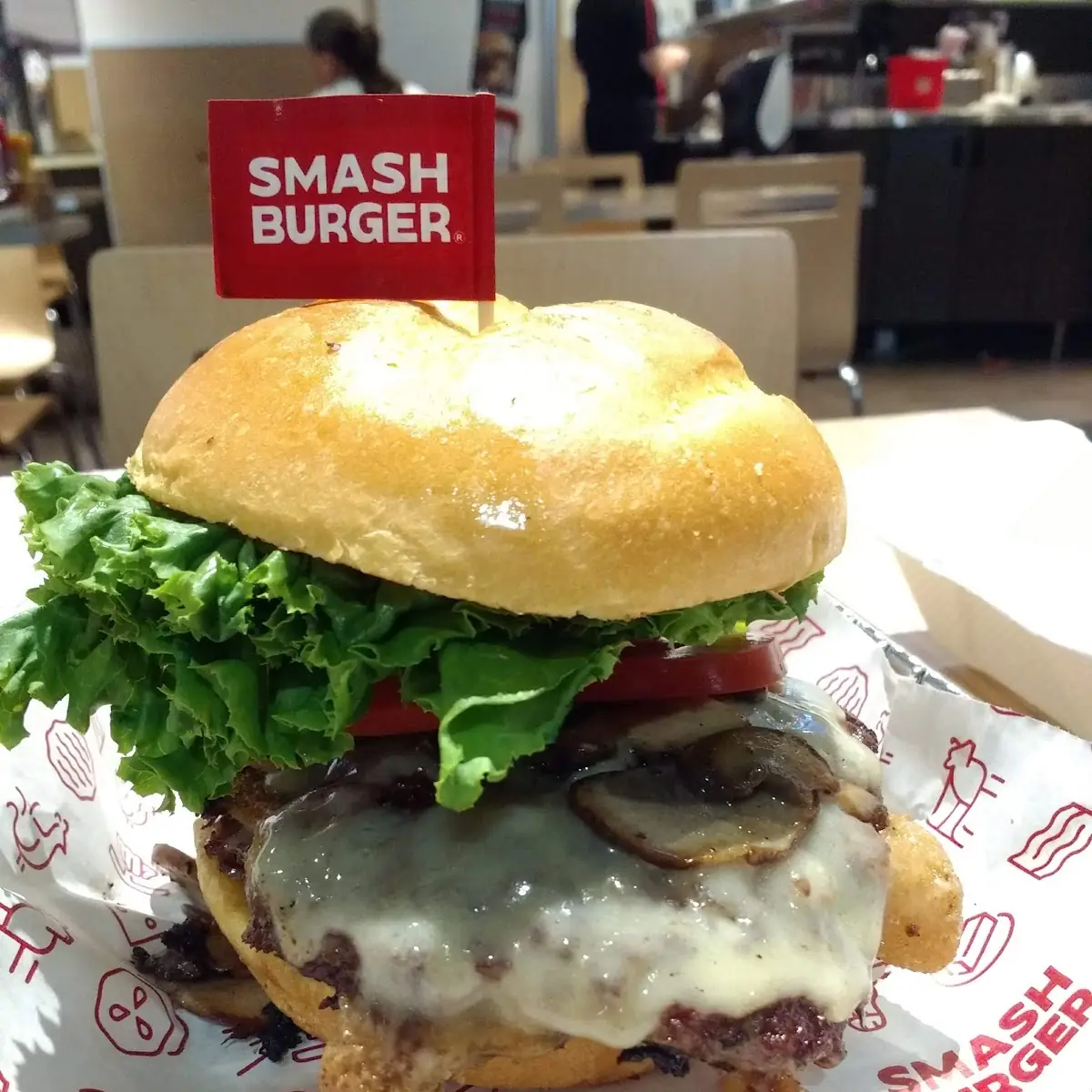 Truffle Swiss Mushroom Burger Withex