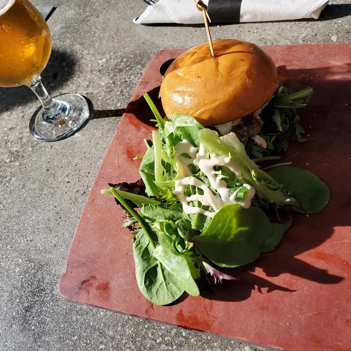 Lamb Burger