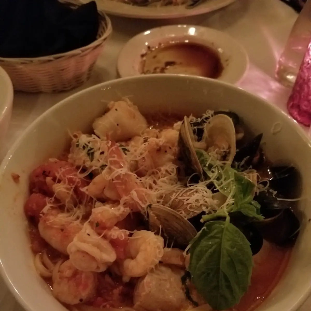 Seafood Linguini Pasta