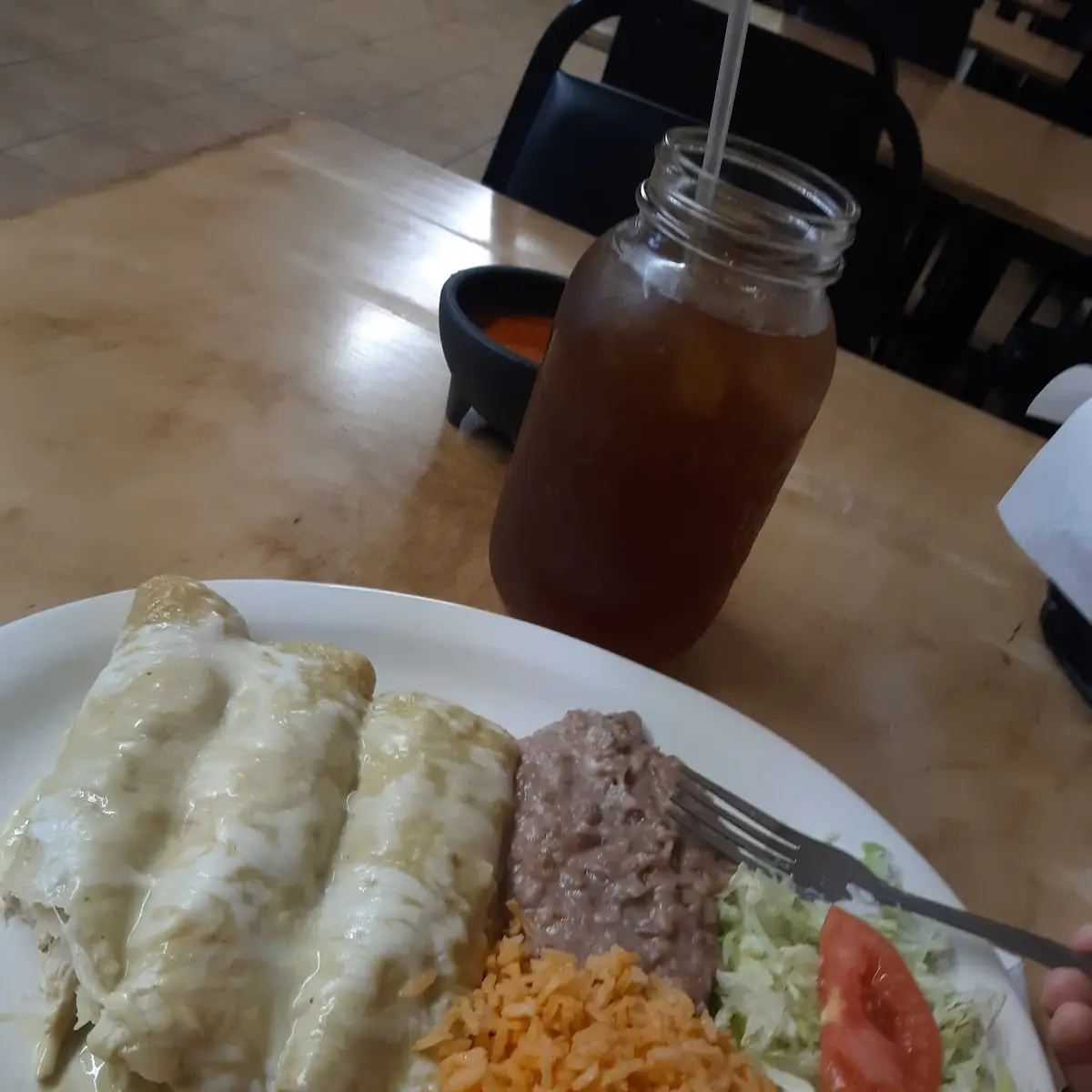 Green Enchiladas Verdes