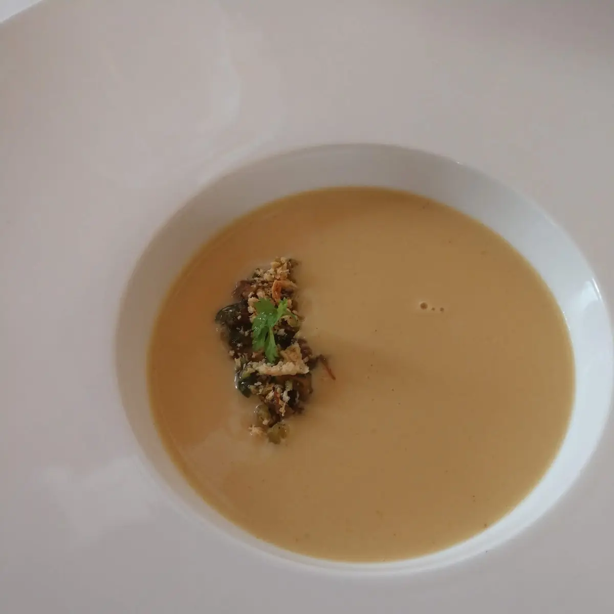 Crawfish and Sunchoke Soup