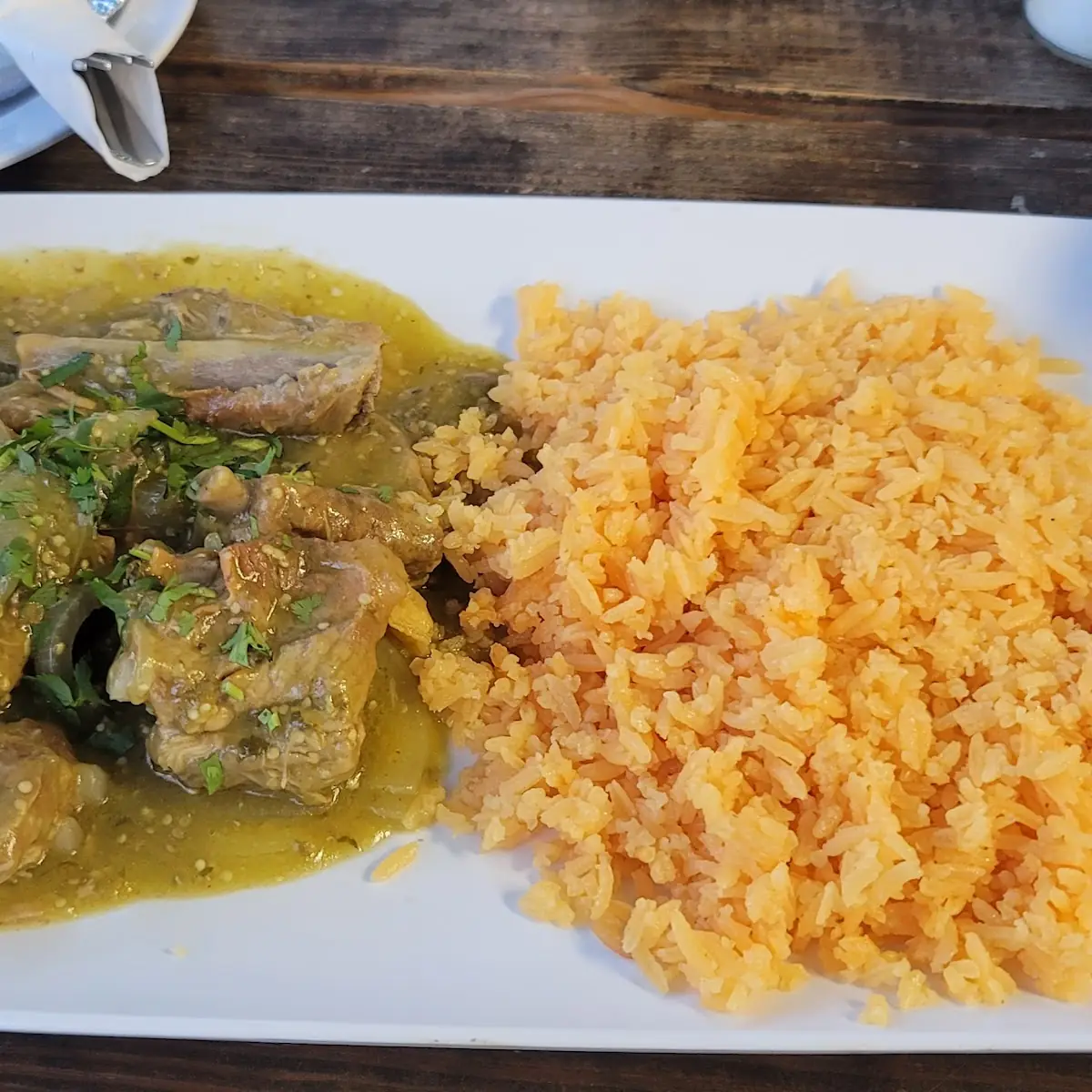 Costillas de Puerco En Salsa Verde